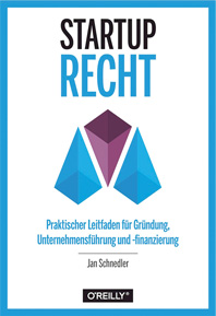 Cover Buch Startup Recht