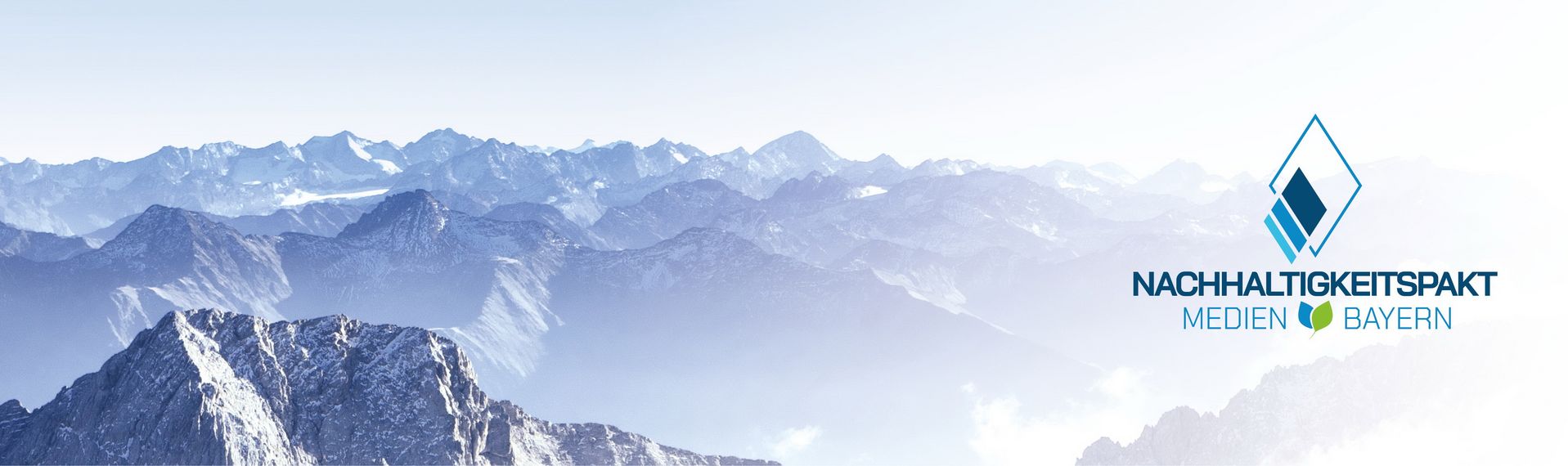 Nachhaltigkeitspakt Medien Bayern  - Bergpanorama